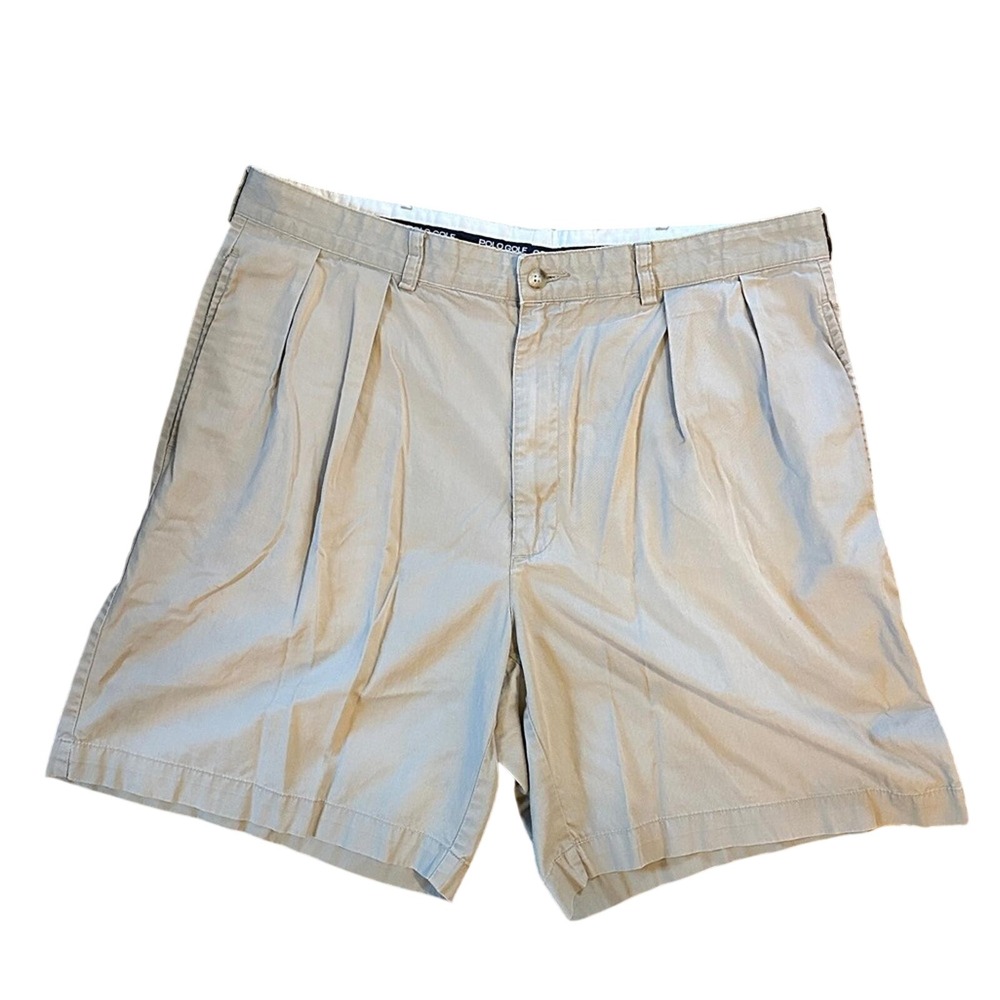 Polo Golf Ralph Lauren Khaki‎ Chino Shorts  Mens 38